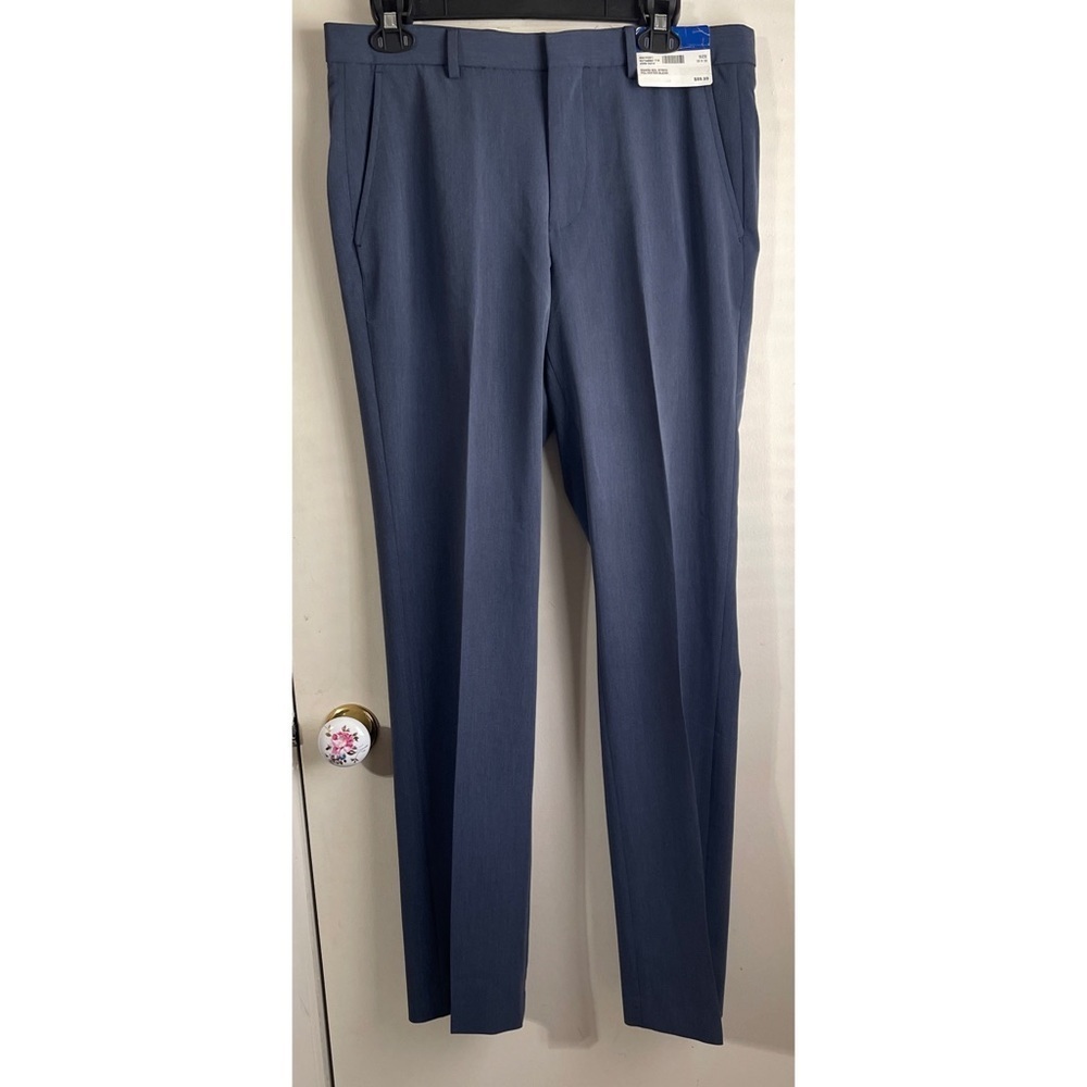 NEW Mens Egara Stretch Slim Fit Pants Size 33x32 *Perfect for Easter*